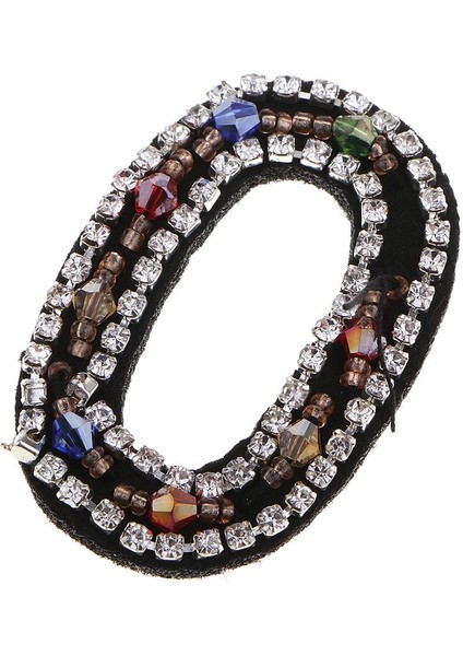 Renkli Dikilmiş Işlemeli Yamalar Mektup Numarası Muhteşem Rhinestones Dekorasyon Çocuk Kıyafetleri 30 × 50MM (Yurt Dışından) fırsatları