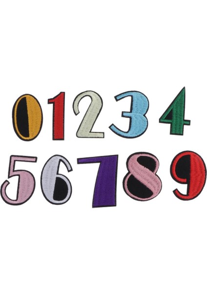 Yamalar Dikiş Numaraları Çanta Giysileri Dekorasyon Sızıntıları Dikiş El Sanatları (Yurt Dışından)