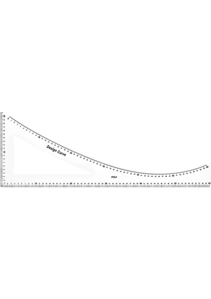 Fransız Eğrisi Cetvel Moda Tasarım Deseni Giyim Yapmak Terzi Ölçüm Tasarımı Eğrisi (Yurt Dışından)