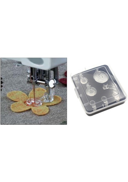 8 Adet Cetvel Ayak Baskısı Ayakları Tüm Düşük Saplı Dikiş Makineleri Için Kapitone Ayak (Yurt Dışından) fırsatları