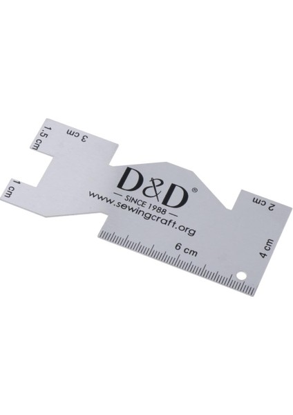 Nakışpatchwork Için Metal Dikiş Kapitone Cetvelleri Ölçüm Göstergesi (Yurt Dışından) modelleri