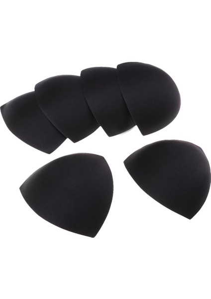 3 Çift Siyah Kadınlar Akıllı Kupalar Sütyen Ekler Mayo Üçgen Şekil Üçgen Siyah (Yurt Dışından) indirimleri