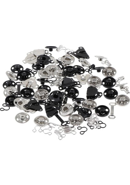 50 Set Dikiş Kancası Göz Kapatma Yedek Sütyen Kancaları (Yurt Dışından) modelleri