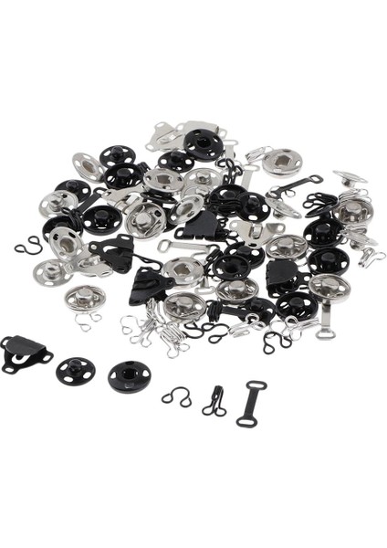 50 Set Dikiş Kancası Göz Kapatma Yedek Sütyen Kancaları (Yurt Dışından) indirimleri