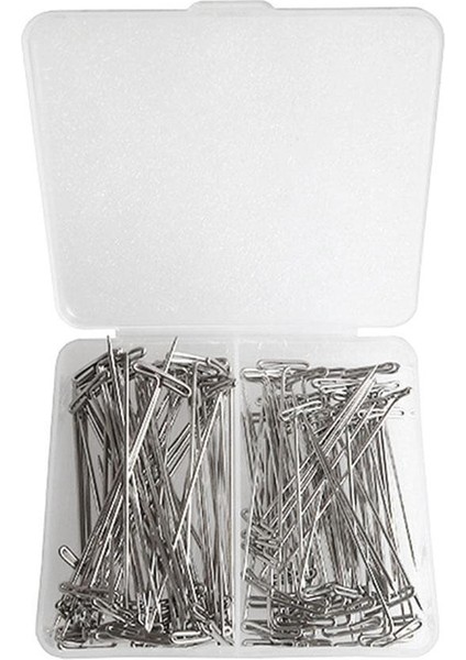 110 Adet Peruk Modelleme Için T- Pimleri 2 Boyut 51MM ve 38MM (Yurt Dışından)