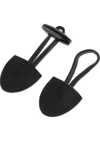 6 Çift Siyah Deri Boynuz Geçiş Düğmeleri Palto Ceketi Için Dikiş Kapanışları (Yurt Dışından) modelleri