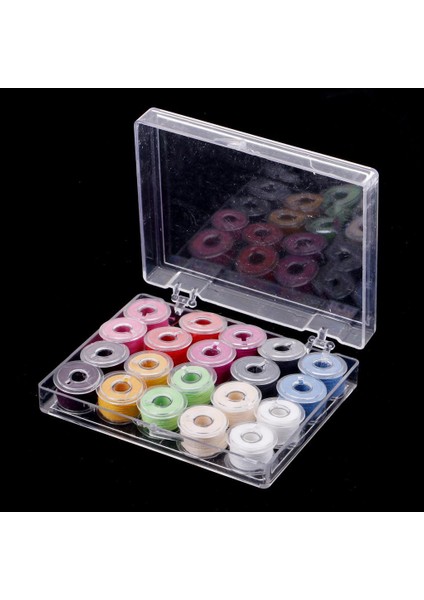 20ADET Temiz Dikiş Makinesi Bobin Plastik Makaraları Iş Parçacığı Depolama Çantası (Yurt Dışından) fiyatları