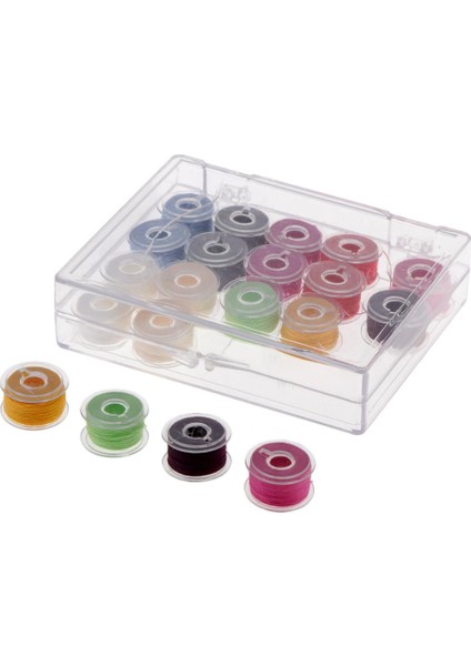 20ADET Temiz Dikiş Makinesi Bobin Plastik Makaraları Iş Parçacığı Depolama Çantası (Yurt Dışından) fırsatları
