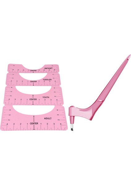 T-Shirt Cetvel Kılavuzu Hizalama Kalibrasyon Aracı (Yurt Dışından)