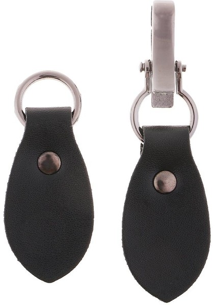 5x1 Set Siyah Deri Geçiş Düğmeleri Gümüş Metal Hook Duffle Coat Harfer 5 Adet (Yurt Dışından) fiyatları