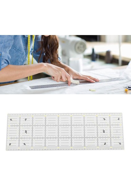 Büyük Kolay Patchwork ve Kapitone Hükümdarları Kaymaz Zanaat Önlem Çerçevesi Cetvel (Yurt Dışından) modelleri