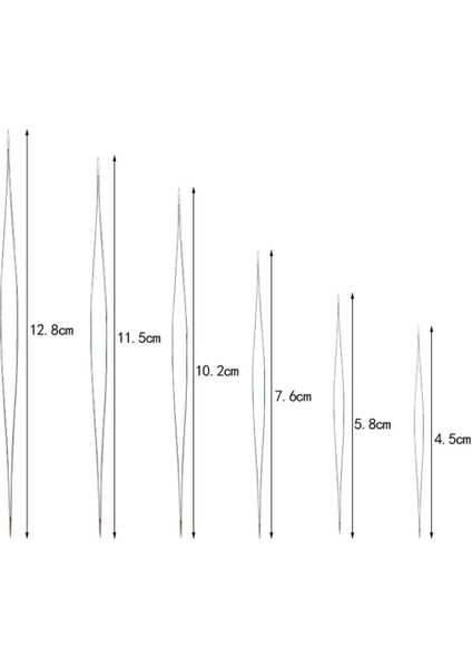 18 Adet Boncuk Iğneleri Set 6 Boyutlu Büyük Göz Iğneleri Depolama Borusu Şişesi (Yurt Dışından) indirimleri