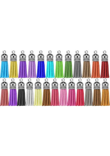 150ADET Anahtarlık Püskülleri Ayarlanmış Çeşitli Renkler Püsküller Anahtarlık Halkaları Toplu (Yurt Dışından) fırsatları