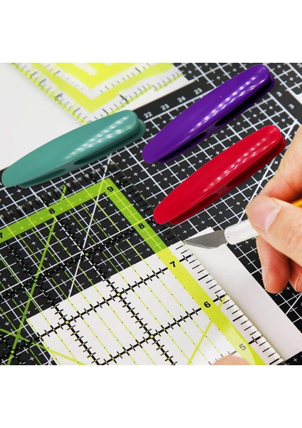 3 Adet Kapitone Cetvel Sapı Şablon Aleti Adsorpsiyon Cetveli Dikiş Için Kavrama (Yurt Dışından) modelleri