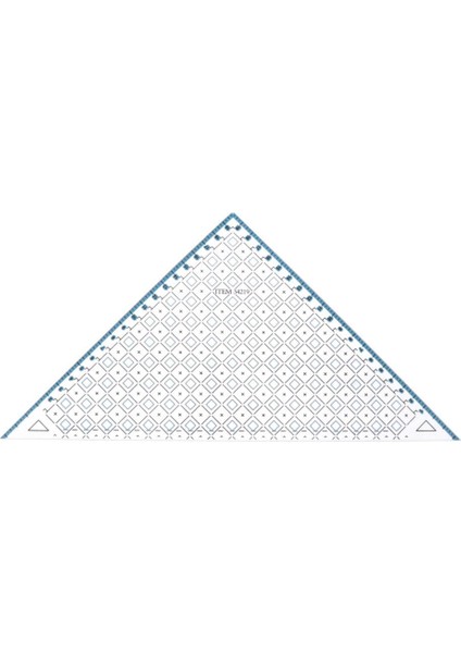 35X15.5CM Akrilik Açık Üçgen Kapitone Patchwork Cetvelini Işaretleme Cetvel (Yurt Dışından) fiyatları