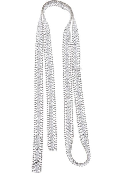 Rhinestone Trim Aplike 1 Yarda Kristal Zinciri Bantlama Elmas Kare Çiçek (Yurt Dışından) modelleri