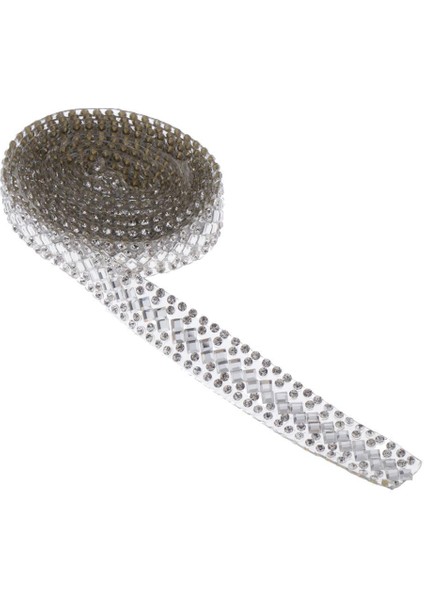 Rhinestone Trim Aplike 1 Yarda Kristal Zinciri Bantlama Elmas Kare Çiçek (Yurt Dışından) indirimleri