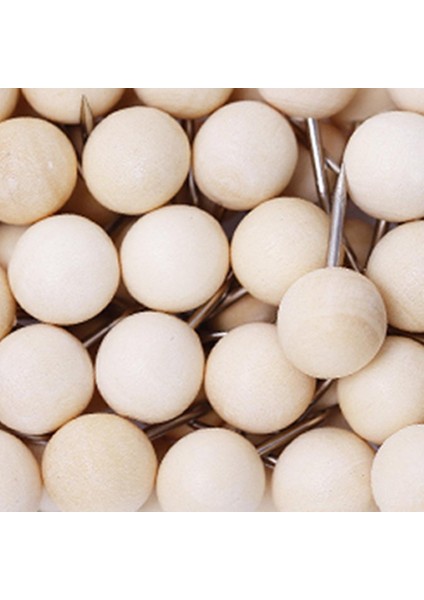 60ADET Ahşap Itme Iğneleri Doğal Ahşap Renk Yenilik Dekoratif Başpak Başlıklar (Yurt Dışından) indirimleri