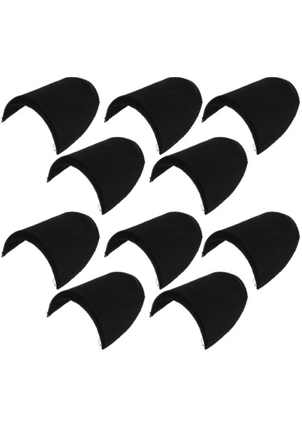 Sünger Set Omuz Pedleri 5 Çift Siyah (Yurt Dışından)