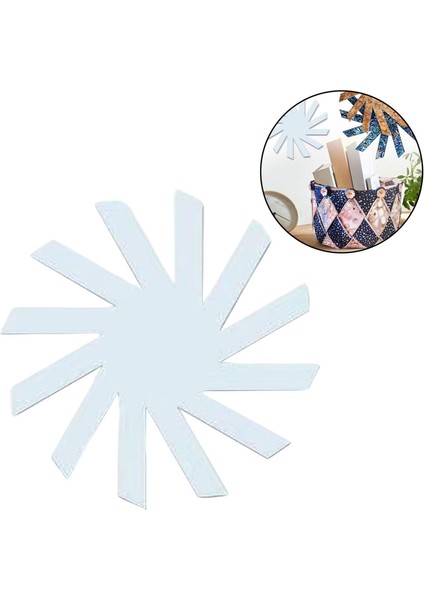 Açık Spiral Depolama Sepeti Şablonu Kesme Şablon Patchwork Cetvel Sanat 12 " (Yurt Dışından) fiyatları