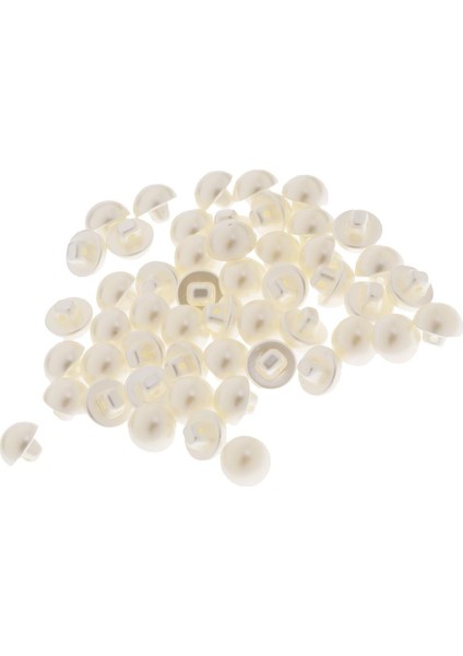 3X50 Adet Giyim El Sanatları Için Plastik Yarım Daire Inci Düğmeleri 12MM 3 Adet (Yurt Dışından) fiyatları