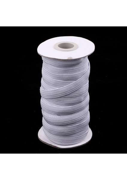 1 Rulo 10MM Elastics Streç Bant Elbise Pantolon Iç Çamaşırı Dikiş Firması Beyaz (Yurt Dışından) fırsatları