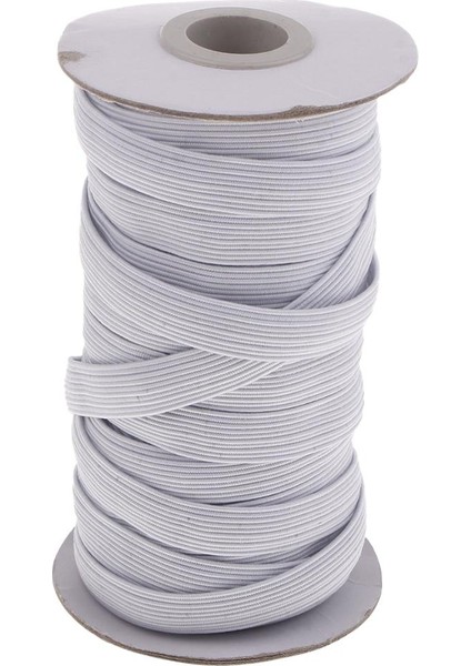 1 Rulo 10MM Elastics Streç Bant Elbise Pantolon Iç Çamaşırı Dikiş Firması Beyaz (Yurt Dışından) indirimleri