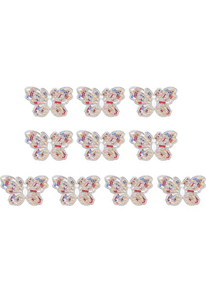 Işlemeli Yamalar Üzerinde 10X Kelebek Demir Aplike Yama Basitlik Motifi (Yurt Dışından) fiyatları