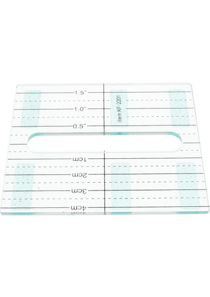 Dikiş Cetveli 10X8.8 cm Patchwork Cetvel Akrilik Cetvel Şeffaf Cetvel (Yurt Dışından) modelleri