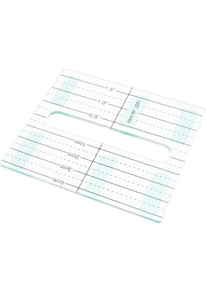 Dikiş Cetveli 10X8.8 cm Patchwork Cetvel Akrilik Cetvel Şeffaf Cetvel (Yurt Dışından) fırsatları