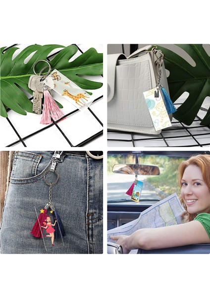 Vinil El Sanatları Bilezik Için Tassel Boşluklar (Yurt Dışından) modelleri