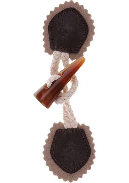 1 Çift Dekoratif Boynuz Geçiş Dikiş Kapağı Düğmeleri Ceket Ceketli Duffle (Yurt Dışından) indirimleri