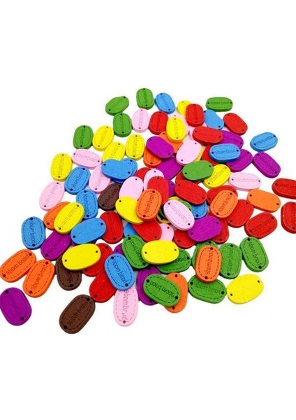 2 Delikli Düğmeler 2 Adet (Yurt Dışından)