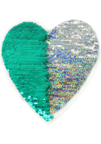 Kalbin Tersinir Renk Değiştiren Pulları Çanta Giysileri Için Dikiş Yamaları (Yurt Dışından) fiyatları