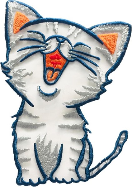 Yama Demir Nakış Dikiş Demir Için Büyük Boy Kedi (Yurt Dışından) modelleri