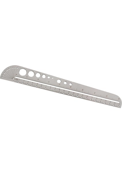 Paslanmaz Çelik Açılı Prestortor Cuturluk Tümün Ölçüm Alet Pusulaları Gümüş (Yurt Dışından)