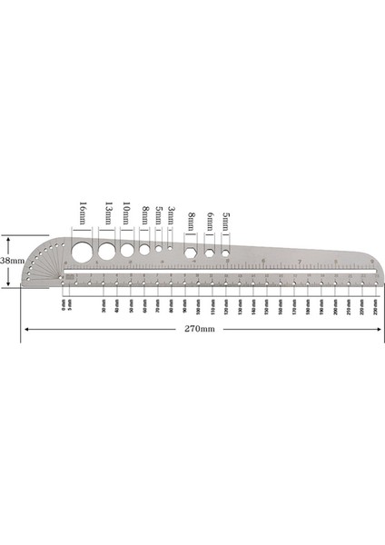 Paslanmaz Çelik Açılı Prestortor Cuturluk Tümün Ölçüm Alet Pusulaları Gümüş (Yurt Dışından) fırsatları