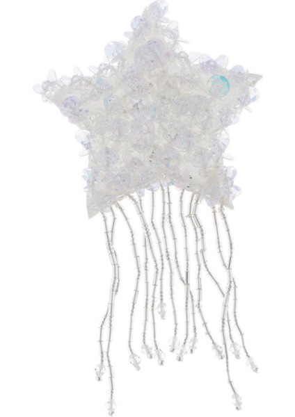 Yıldız Püskül Aplike Kıyafetler Süslemesi Süsleme Yama Rozeti Çanta Beyaz (Yurt Dışından) fiyatları