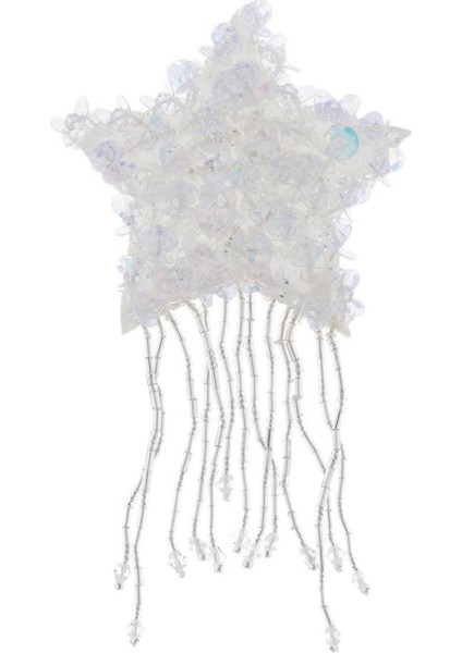 Yıldız Püskül Aplike Kıyafetler Süslemesi Süsleme Yama Rozeti Çanta Beyaz (Yurt Dışından) indirimleri