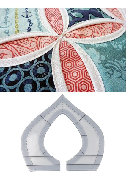 Kapitone Şablon Kapitone Cetvel Dikiş Aracı 2 Adet (Yurt Dışından) modelleri