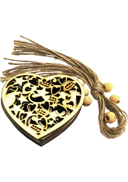 10 Adet Noel Çip Süsleri Için Ip ile Oyuk (Yurt Dışından) fiyatları