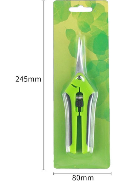 Hassas Bahçe Kırpma Makas Çelik Bıçaklar Budama Snip El Budayıcı Yeşil Düz Bıçağı (Yurt Dışından) fırsatları
