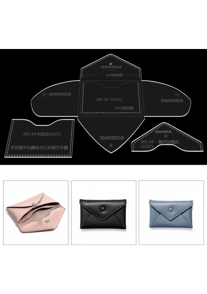 Çanta Cüzdan Şablonu Akrilik Yapımı Kapitone Şablon (Yurt Dışından) fiyatları