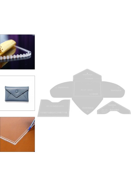 Çanta Cüzdan Şablonu Akrilik Yapımı Kapitone Şablon (Yurt Dışından) indirimleri