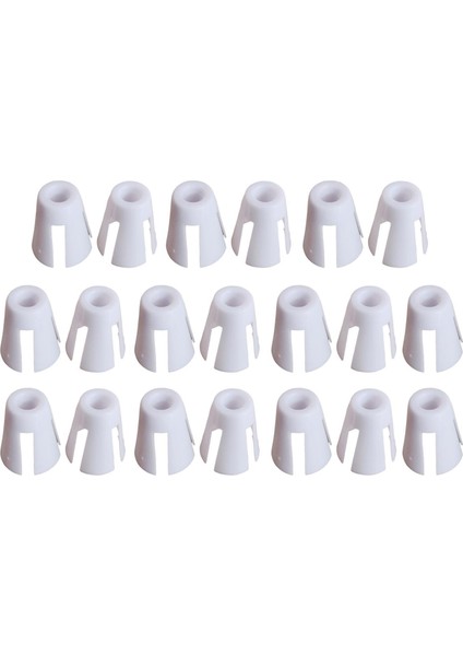 20X Bobin Pençe Iplik Makarası Koni Tutucu Kapitone El Sanatları Beyaz Dikiş Parçası (Yurt Dışından)