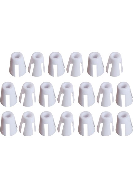 20X Bobin Pençe Iplik Makarası Koni Tutucu Kapitone El Sanatları Beyaz Dikiş Parçası (Yurt Dışından) fiyatları