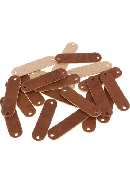 Pu Deri Etiket Etiketleri 4 Adet (Yurt Dışından) fiyatları