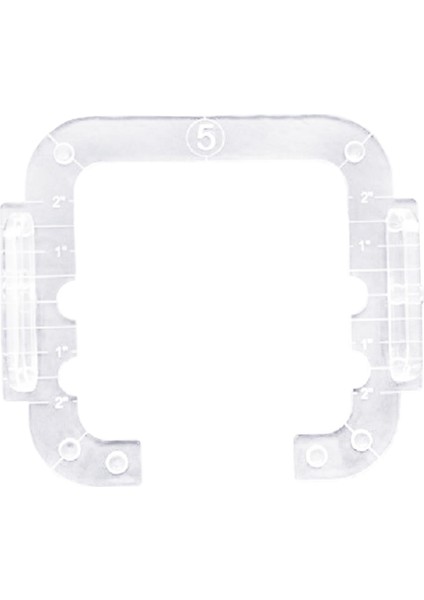 Serbest Hareketli Kapitone Şablon Cetvel Çerçeve Dikiş Işçiliği Aracı Temiz (Yurt Dışından) fiyatları