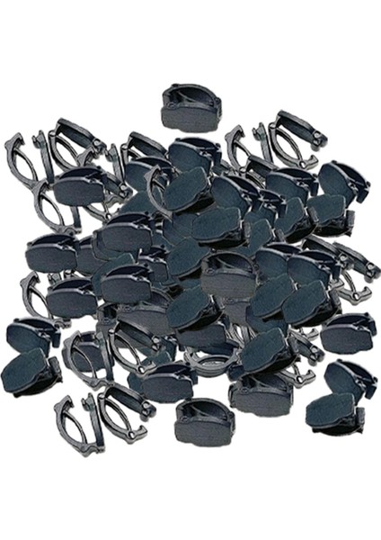 100X Fermuar Çekme Kablosu Kilidi Shoelace Uçları Paracord Için Siyah Tokalar Tıpa (Yurt Dışından) fiyatları