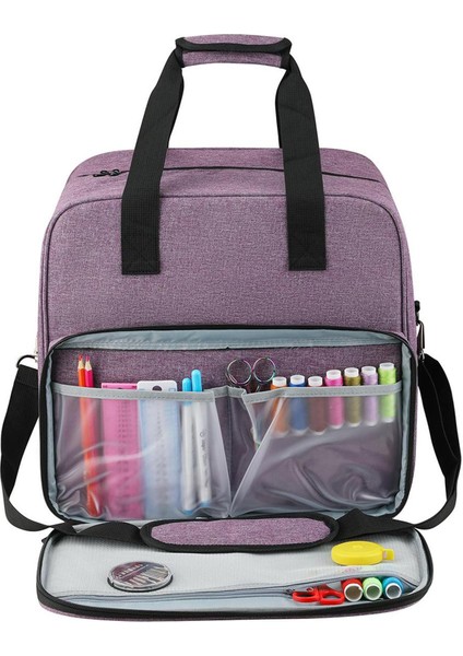 Dikiş Makinesi Depolama Çantası Büyük Kapasiteli Örgü Organizasyonu Tığ Işi Kanca (Yurt Dışından) indirimleri